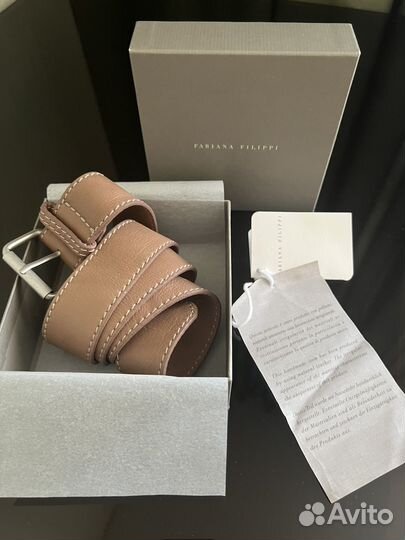 Кожаный ремень Fabiana Filippi оригинал