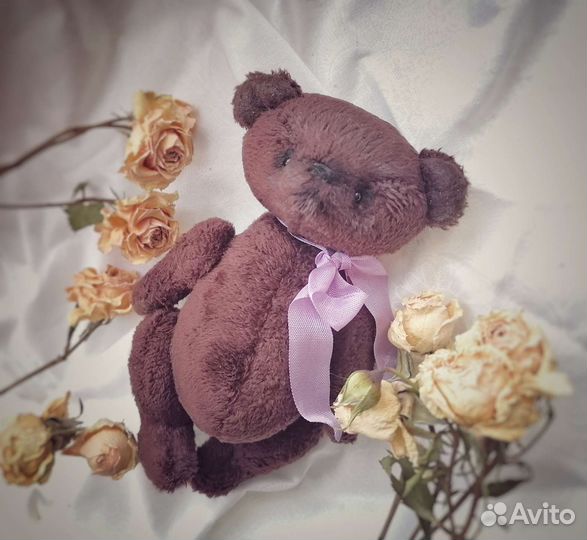 Игрушка ручной работы мишка