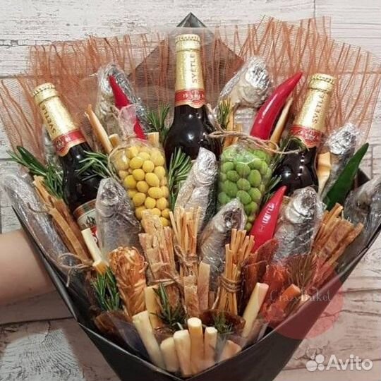 Букеты съедобные