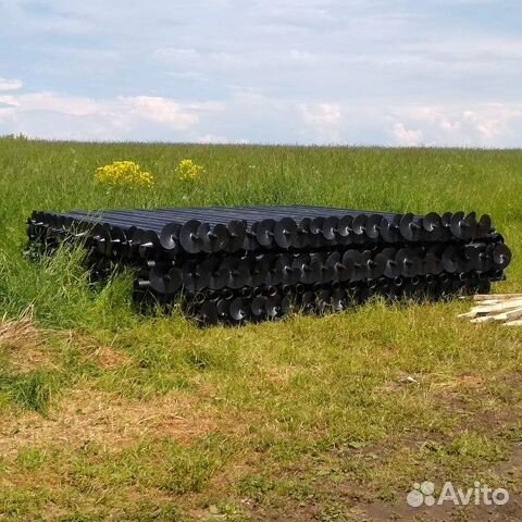 Винтовые сваи под ключ установка