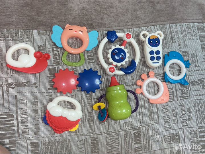 Погремушки и грызунки