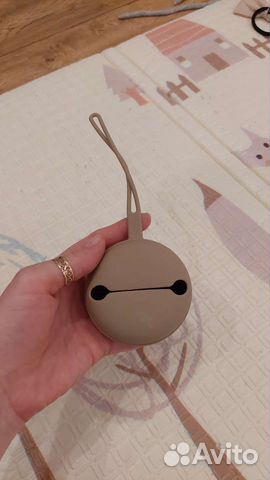 Силиконовый контейнер для соски пустышки