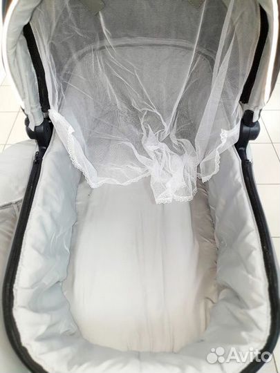 Коляска 2 в 1 на больших колесах