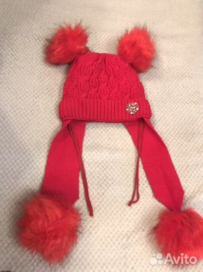 Шапка зимняя на девочку