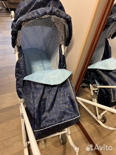 Детские санки коляска