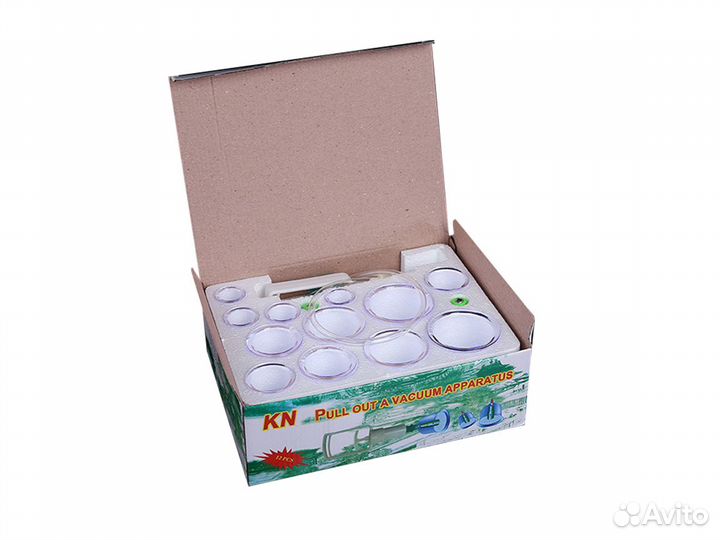 Вакуумные массажные антицеллюлитные банки 12шт