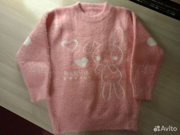 Теплая кофта для девочки