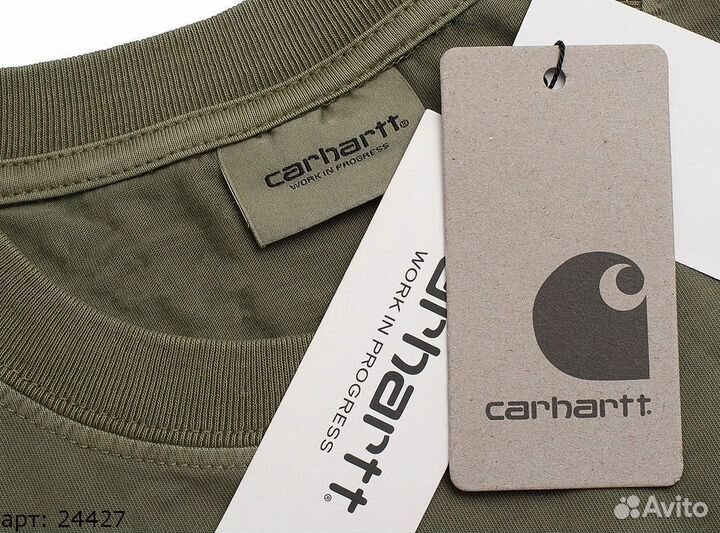 Футболка Carhartt no logo Хаки