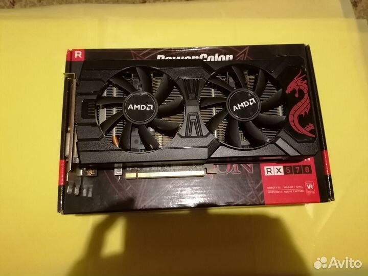 Видеокарта radeon rx570
