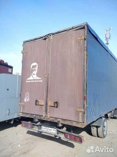 Фургон тентованный на газель