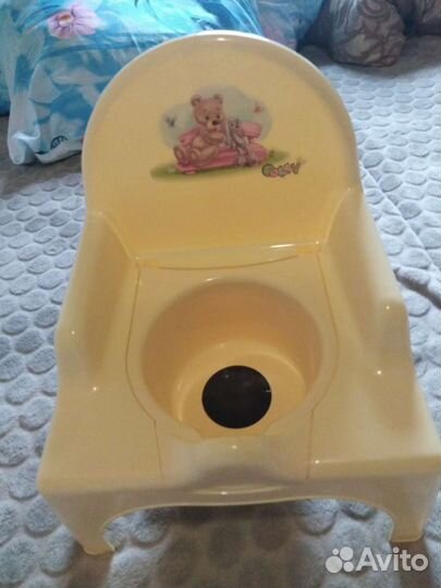 Детский горшок (термо-наклейки в подарок)