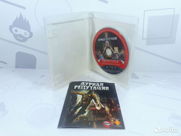 Диск для PS3 Дурная Репутация (inFamous) б/у