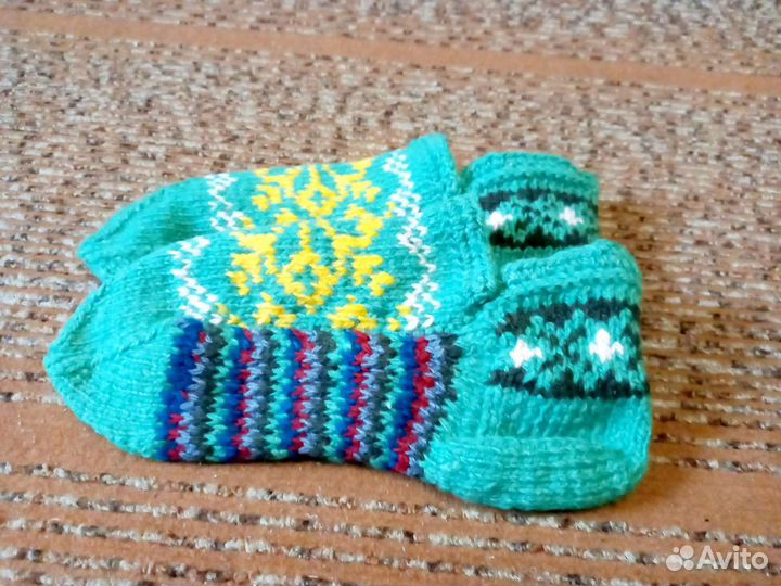 Следки шерстяные женские