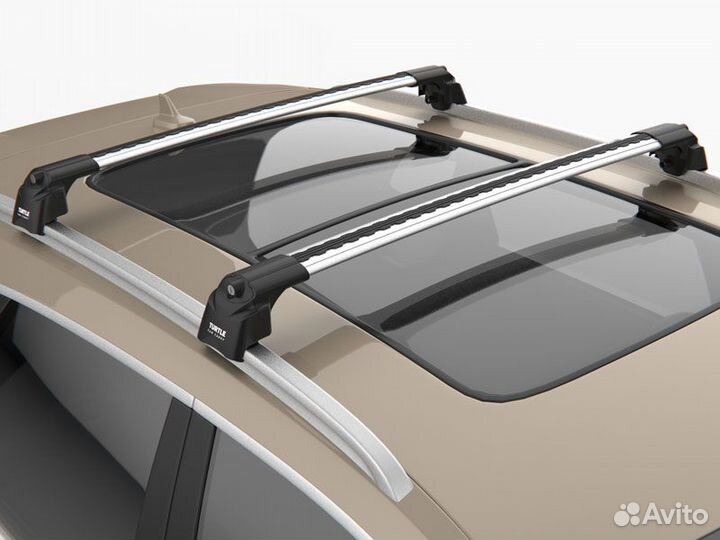 Багажник на интегрированные рейлинги Hyundai Palis