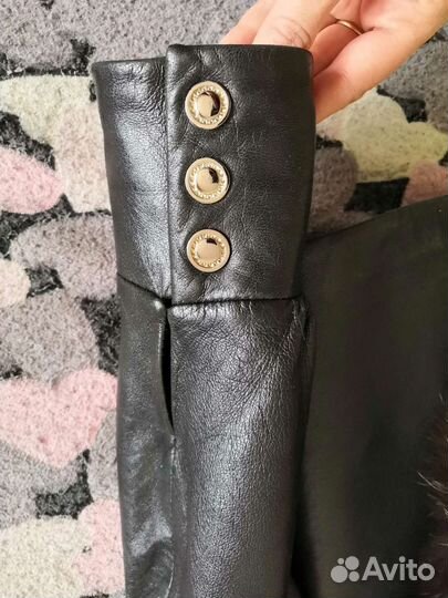 Куртка кожаная