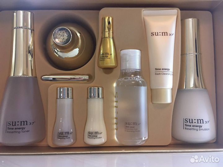 SU:M 37 Time Energy люксовый набор косметики