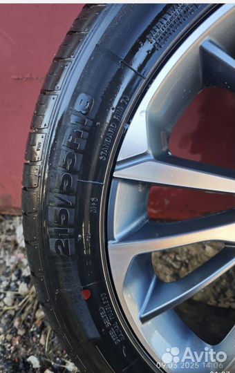 Колеса оригинальные на Geely Coolray R18