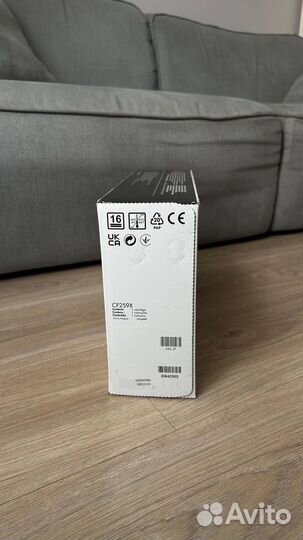 Картридж HP CF259X чёрный увеличенный, новый