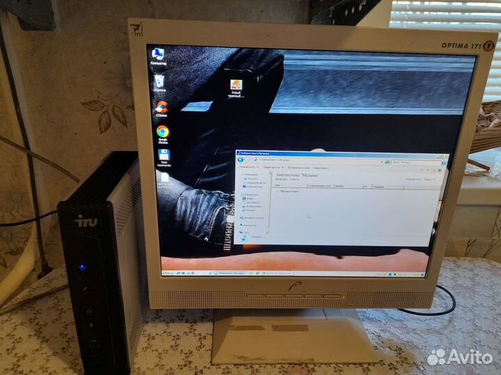 Мини Комп Атом безвентиляторный 2Гб озу