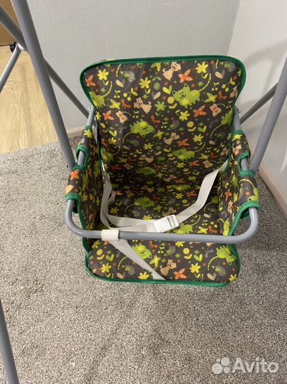 Детские качели напольные