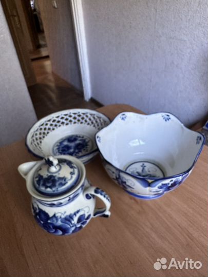 Посуда гжель