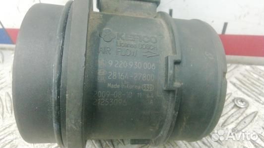 Расходомер воздуха дизельный hyundai tucson JM (NB