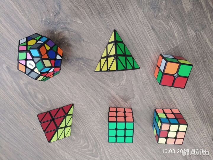 Кубик, Мегаминкс, Пирамидка