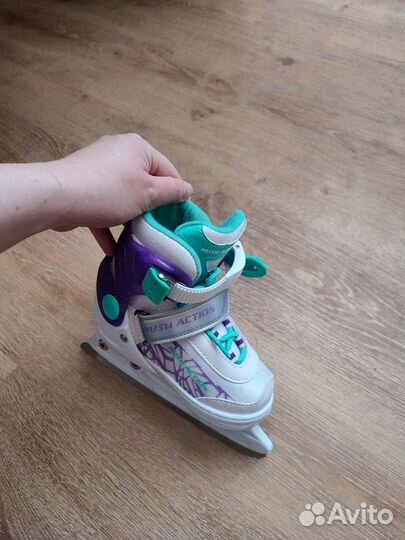 Роликовые коньки детские раздвижные