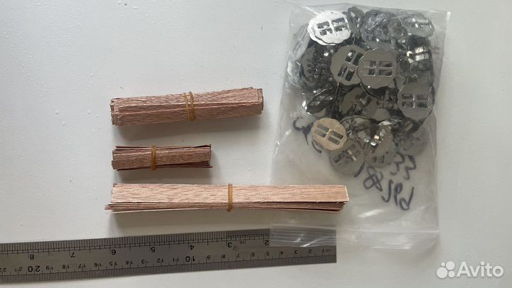 Деревянный фитиль для свечей