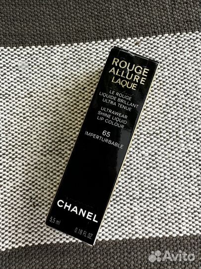 Chanel rouge allure laque 65 помада
