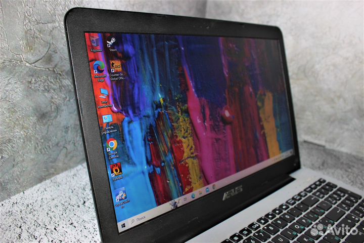 Ноутбук asus на Core i7-4210U/ 840M/ 8gb/ssd