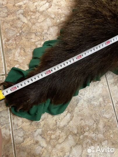 Искусственная шкура медведя