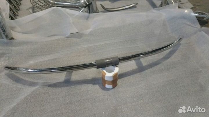 Защита переднего бампера кенгурятник outlander 03