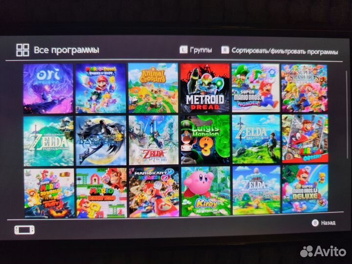 Nintendo switch Oled + 26 игр