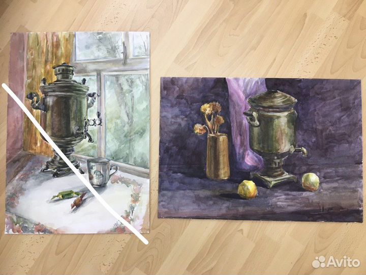 Рисунок живопись акварель