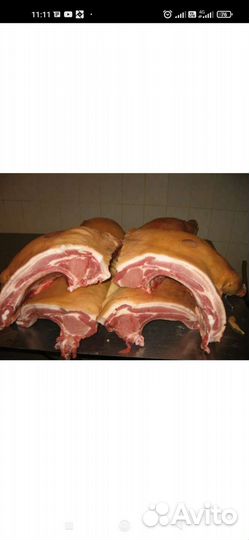 Мясо свинина домашняя