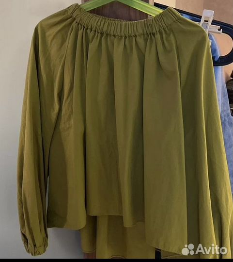 Блузка zara укороченная