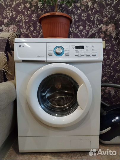 Стиральная машина бу lg 5 кг