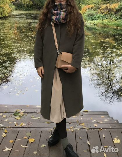 Пальто (M-L) бренда Черешня (Unique Fabric)