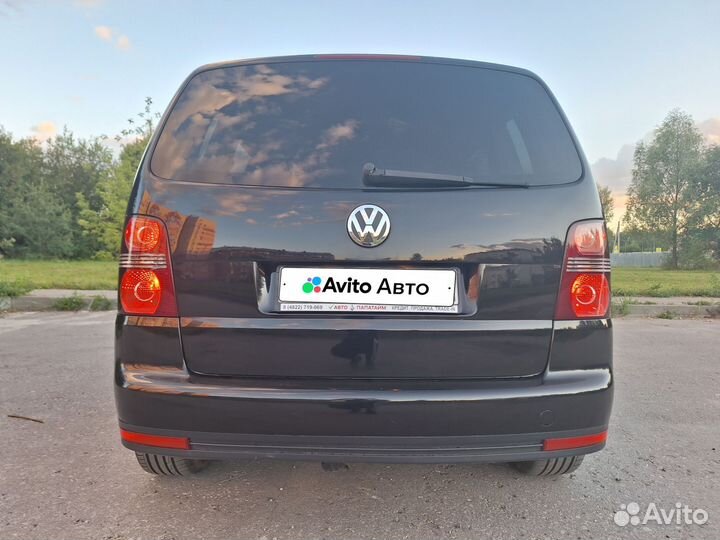 Volkswagen Touran 2.0 AMT, 2008, 230 000 км