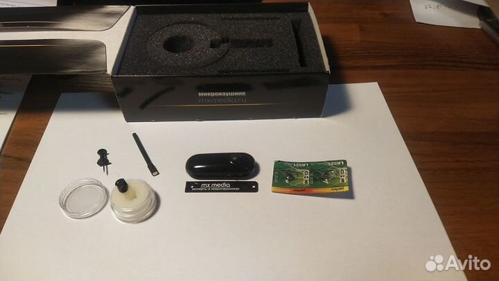 Микронаушник капсульный беспроводной