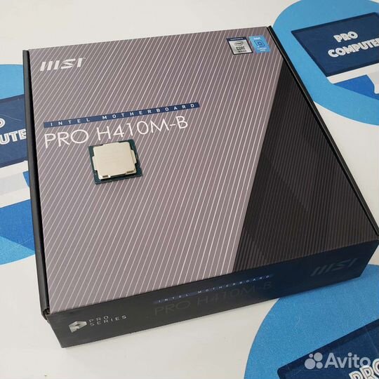 MSI PRO H410M-B + Intel Core I3-10105F + 16Gb
