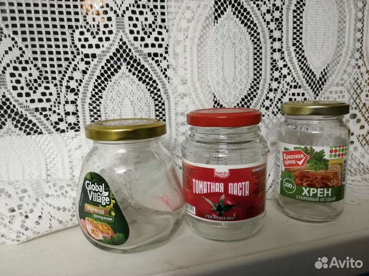 Банки стеклянные 200-350г