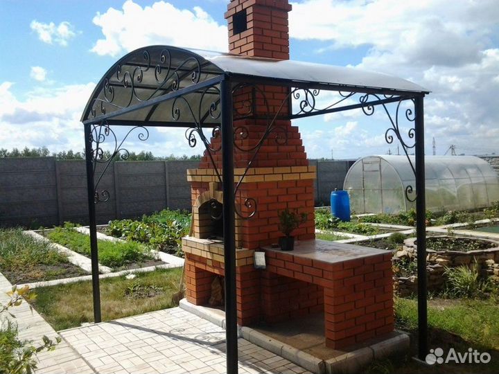 Барбекю, строительство барбекю печей