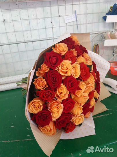 51 Роза, доставка цветов