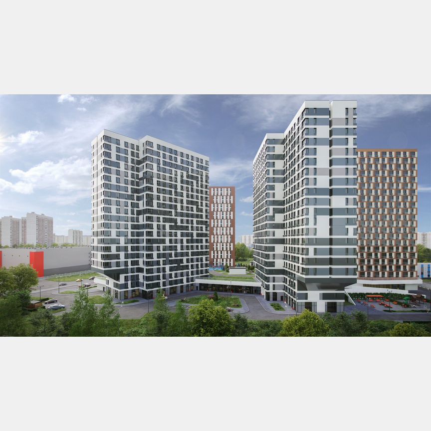 Апартаменты-студия, 20,5 м², 16/21 эт.