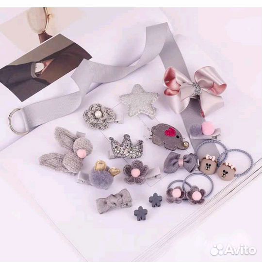Детский набор резинок и заколок