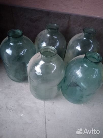 Банка 10 литров стеклянная