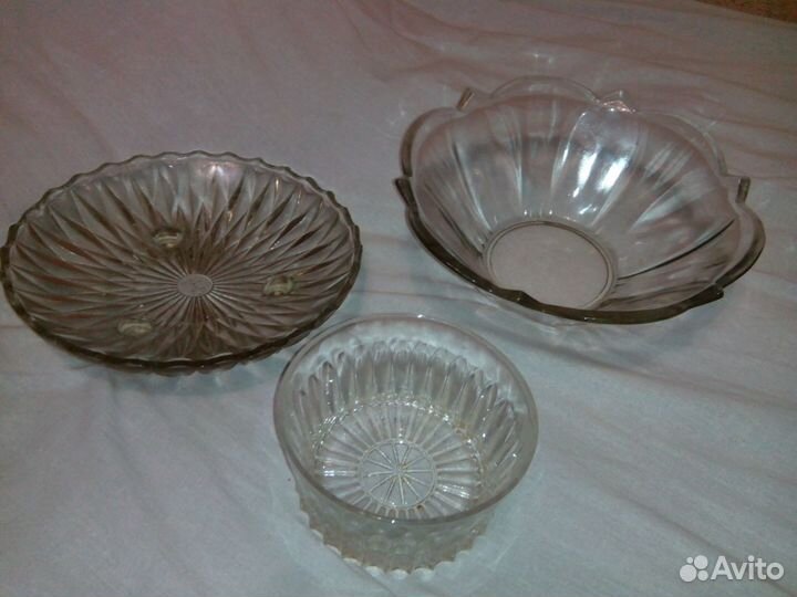 Посуда. времен СССР. Вазочка-конфетница