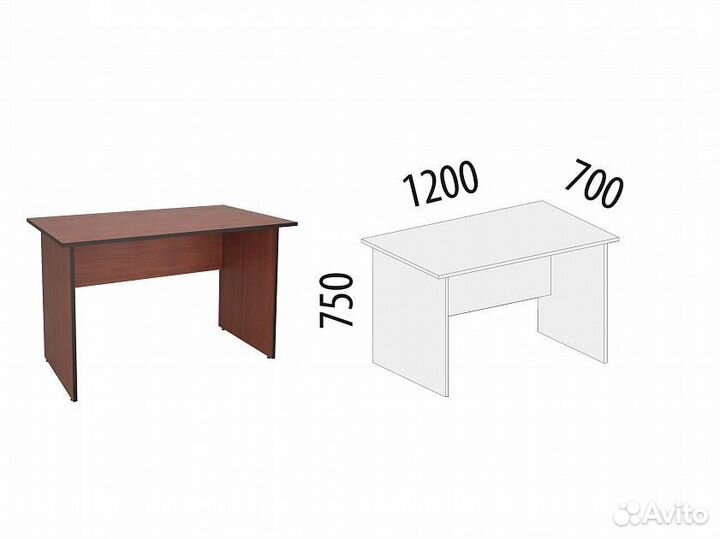 Стол Рубин 41.41 для офиса